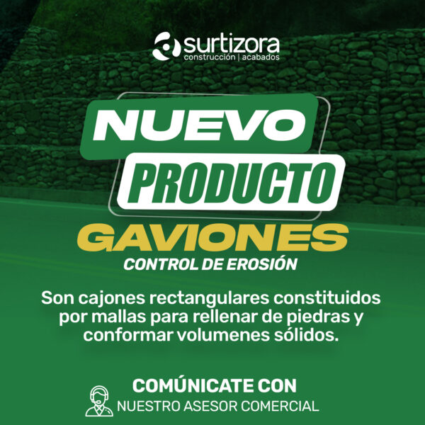 MALLA GAVION 2X1X1 CALIBRE 13 - Image 2